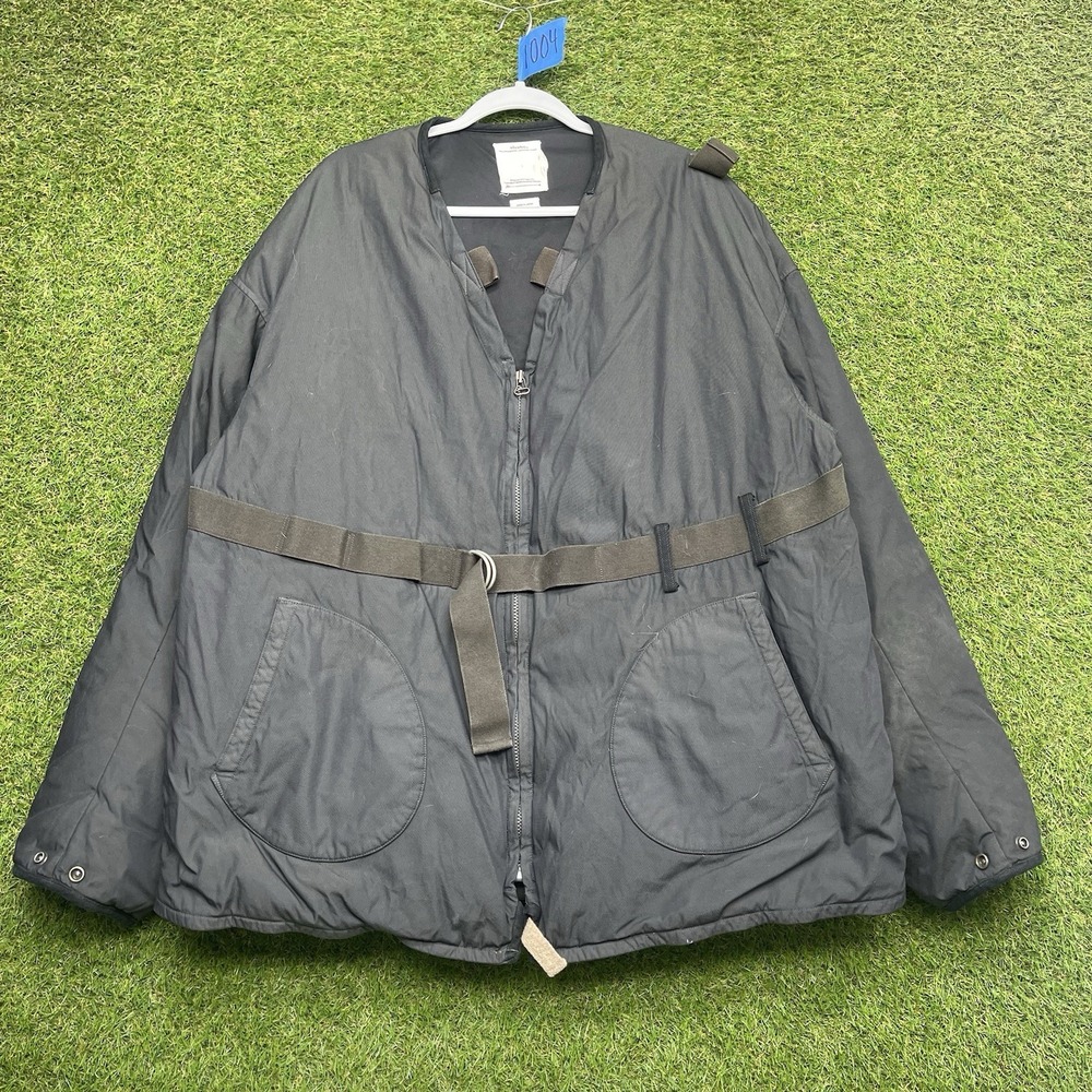 VISVIM CONTRARY DEPT HARRIER Down Jacket Mens 2XL Belted Softshell Designer